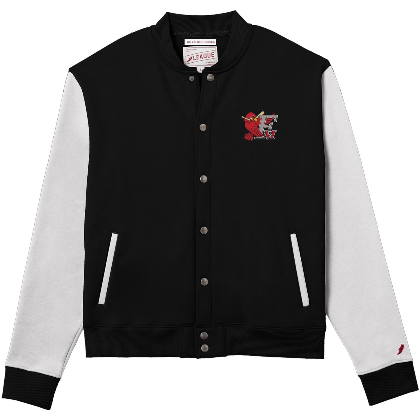 Varsity Full Button Sweater
