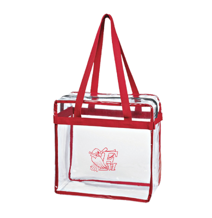 Clear Zipper Tote